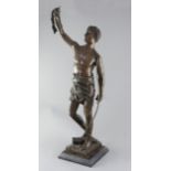Vainigueuer. A bronze archer