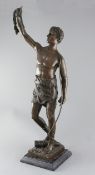 Vainigueuer. A bronze archer