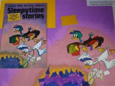 Original Artwork for childrens magazine and four cover Artworks