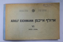 (Eichmann, Adolf. defendant)- Adolf Eichmann, his version: oral statements, recorded on tape and