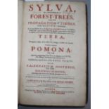 Evelyn, John, Sylva, 3rd edition, folio, contemporary calf, rebacked, bound with Kalendarium