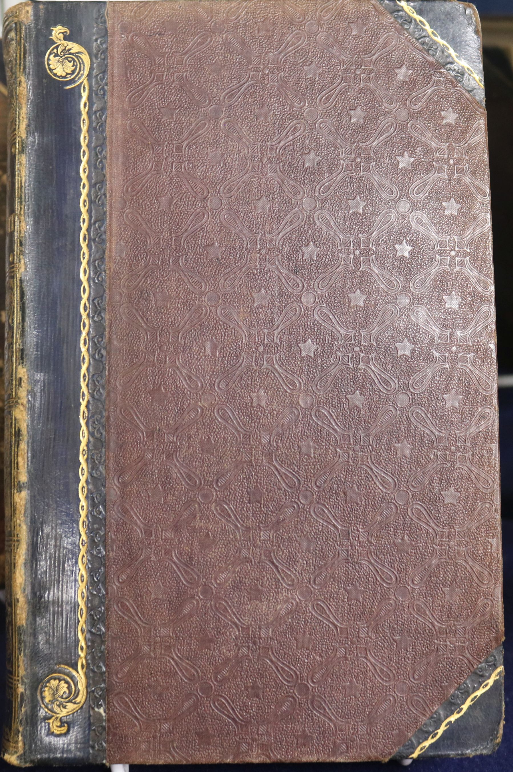 Dickens, Charles - Our Mutual Friend, 1st edition in book form, 2 vols in 1, 8vo, half calf, - Image 3 of 3