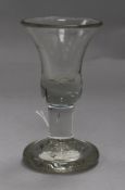 A firing or toastmaster's glass, c.1760