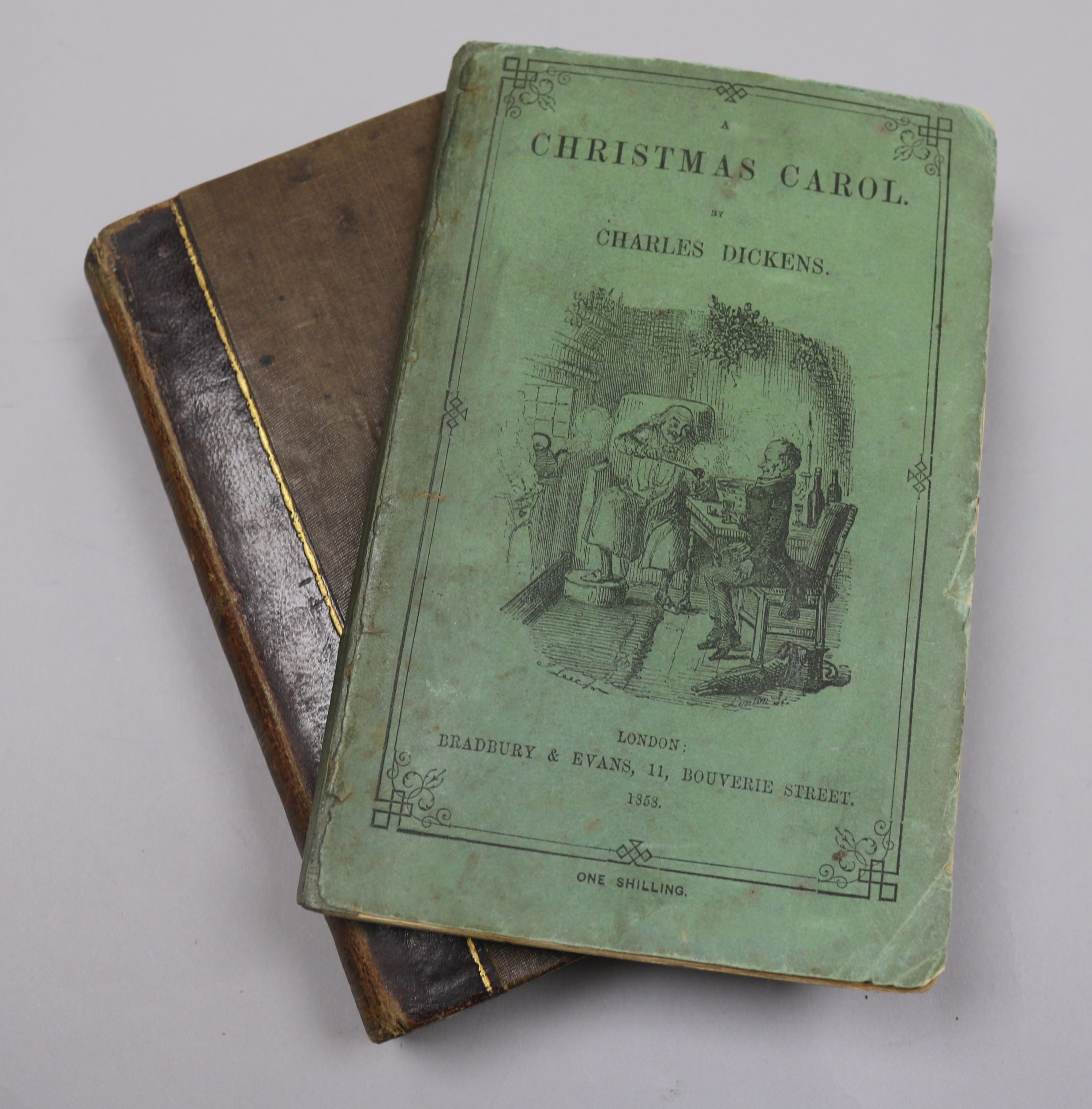 Dickens, Charles - A Christmas Carol, 8vo, original printed wraps, Bradbury and Evans, London 1858