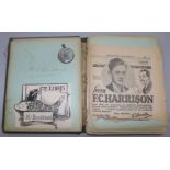 A 1913 autograph/sketch book