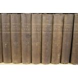 The Lancet, 22 vols, quarto cloth, London 1869-1880