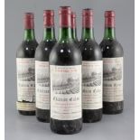 Fourteen bottles of Chateau Calon, Montagne-St Emilion, 1966.