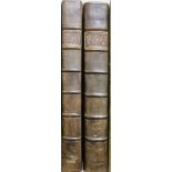 Temple, Sir William - The Works, 2 vols, folio, contemporary panelled calf, rebacked, London 1720