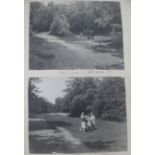 Photograph album 1921-1949 (including a photo of Churchill Cardiff 1948)