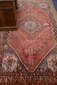 A Persian ivory ground rug, 152 x 255cm