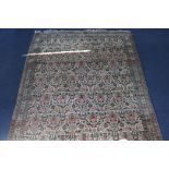 A Persian cream rug, 190 x 145cm