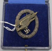 A Luftwaffe Para Troopers badge