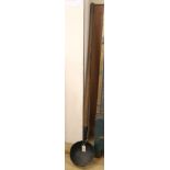 A long handled ladle H.145cm