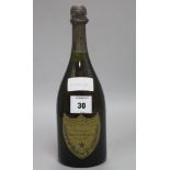 A bottle of 1969 Dom Perignon
