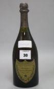 A bottle of 1969 Dom Perignon