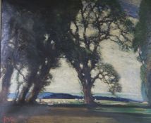 Gordon Mitchell Forsyth (Scottish, 1879-1952), oil on canvas, 'Andante Cantablile', signed l.l. 55 x