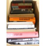 Four boxes of 2nd World War books, mostly hardback
