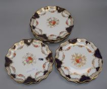 A set of twelve Wedgwood dessert plates