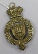 An Oxford University Rifle Vols badge