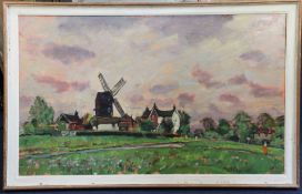 Llewellyn Petley-Jones (1908-1986)oil on canvasOutwood Millsigned and dated '69 and inscribed