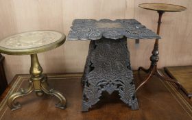 Three small occasional tables