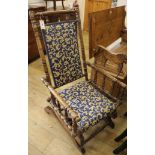 An American rocking chair