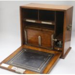 A stationary cabinet