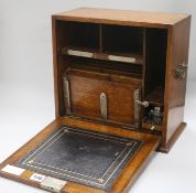 A stationary cabinet
