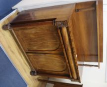 A William IV mahogany chiffonier, W.108cm