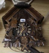 A cuckoo clock