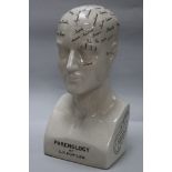 A Phrenology head by L.n. Fowler