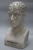 A Phrenology head by L.n. Fowler