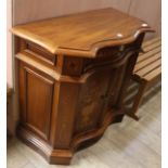 An inlaid sideboard, W.97cm