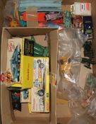 A collection of Dinky Toys Spectrum Pursuit Vehicle Thunderbirds, Corgi Toys Batmobile and other