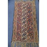 A Belouch prayer mat, 105 by 60cm