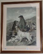 A pair of prints: The English and The Scotch Gamekeepers