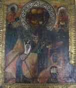 A Russian icon, 30 x 26.5cm