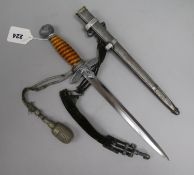 A German Luftwaffe officer's sword