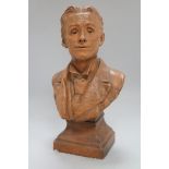 A bust, signed Carter, Clapham 1895