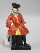 A Royal Doulton figure, Captain MacHeath, Beggars Opera, HN464