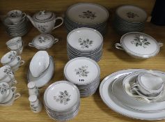 A Noritake tea and dinner service, twelve place settings