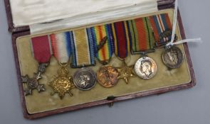 First & Second World War medals (OBE miniatures)