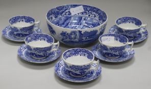 A small quantity of Spode Italian