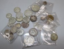 A collection of Victorian and Edwardian coinage