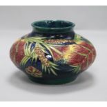 A Moorcroft 'Malahide' limited edition vase made for James McIntyre & Co by Rachel Bishop. H 4.