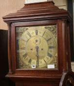 An eight day longcase clock, H.215cm