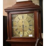 An eight day longcase clock, H.215cm