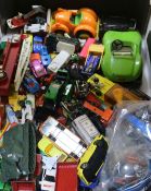 Two box's of assorted diecast vehicles