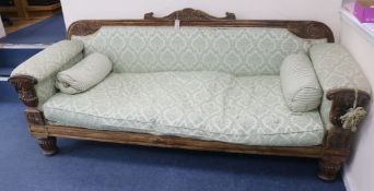 A William IV settee, c.1830