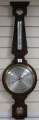 Fleet Street, London- A Regency barometer, H.107cm